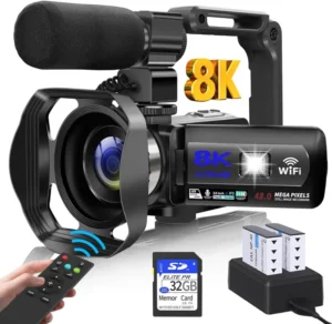 Top-Ranked Cameras for Shooting 8K Video